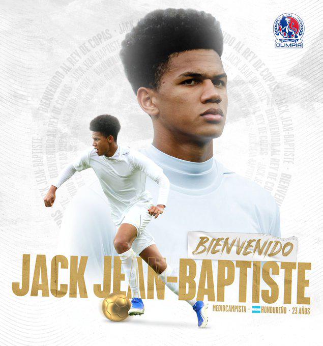 Jack Baptiste firmó contrato con el Olimpia por dos años. Así fue presentado de manera oficial.