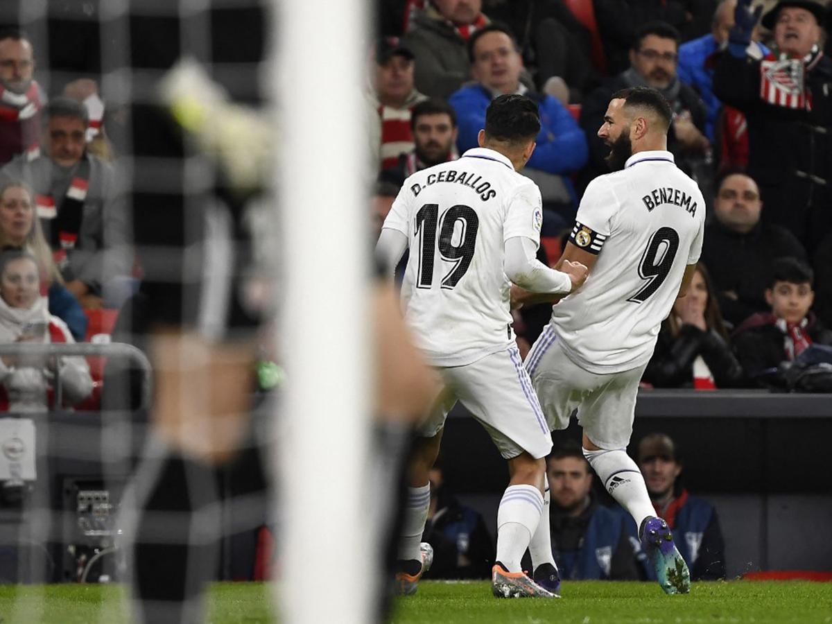 Benzema ya suma nueve tantos esta temporada en la liga de España con el Real Madrid.