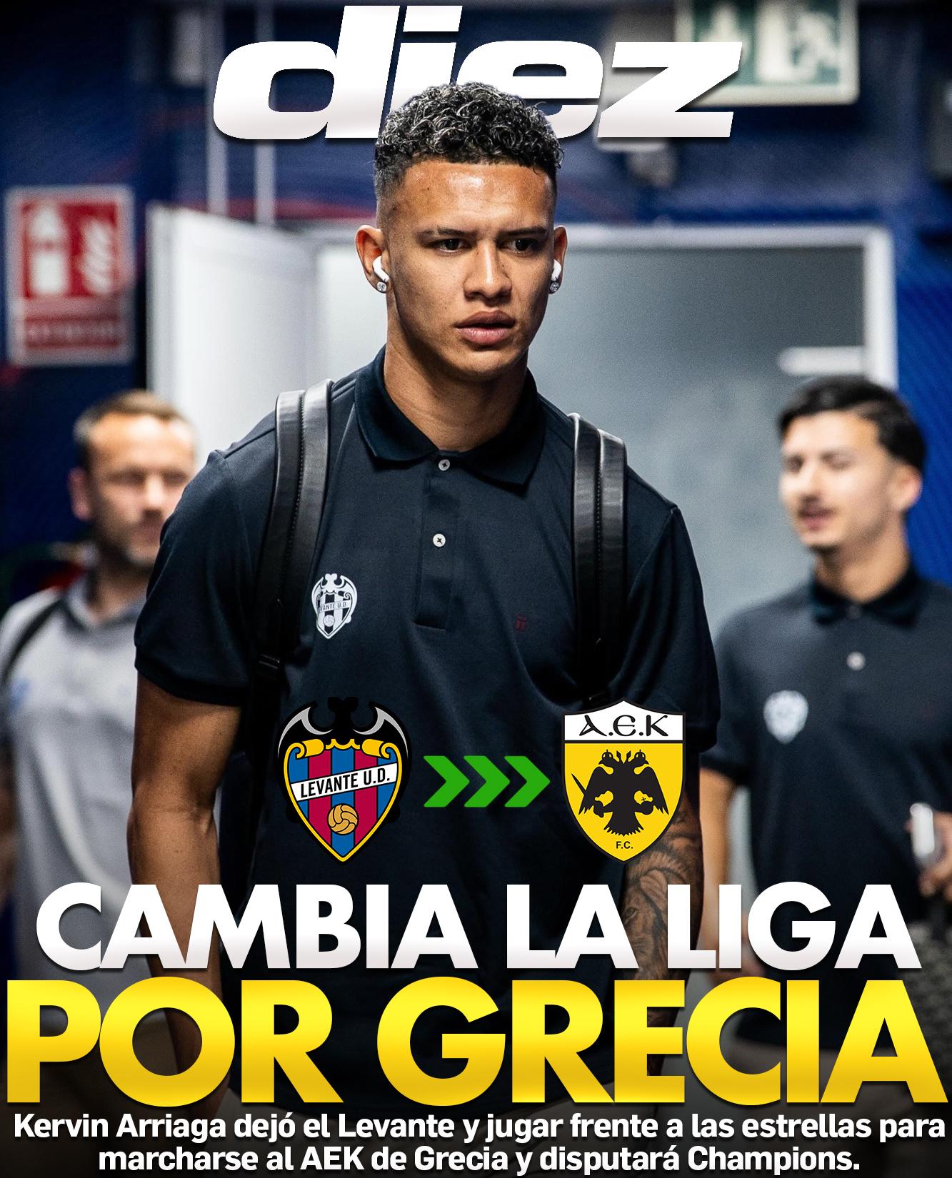Cambia LaLiga por Grecia