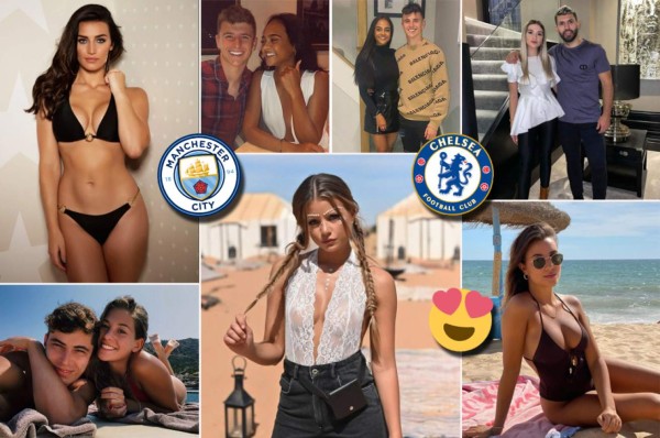 ¿Quién es la más linda? Las espectaculares novias de los jugadores del Manchester City y Chelsea