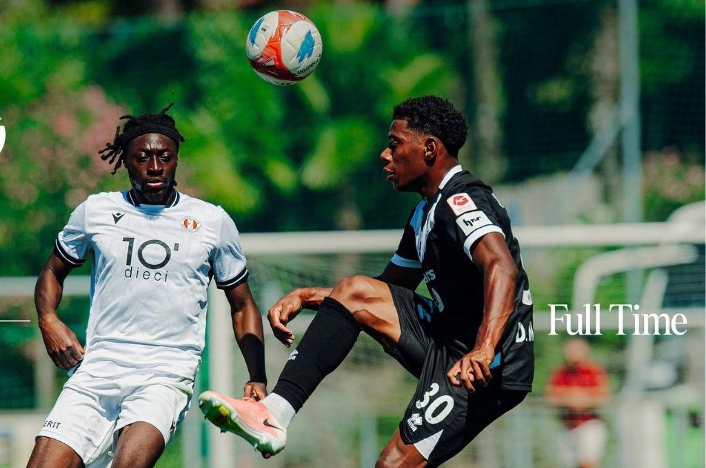 Dereck Moncada debuta con el Lugano FC en su salto al fútbol europeo