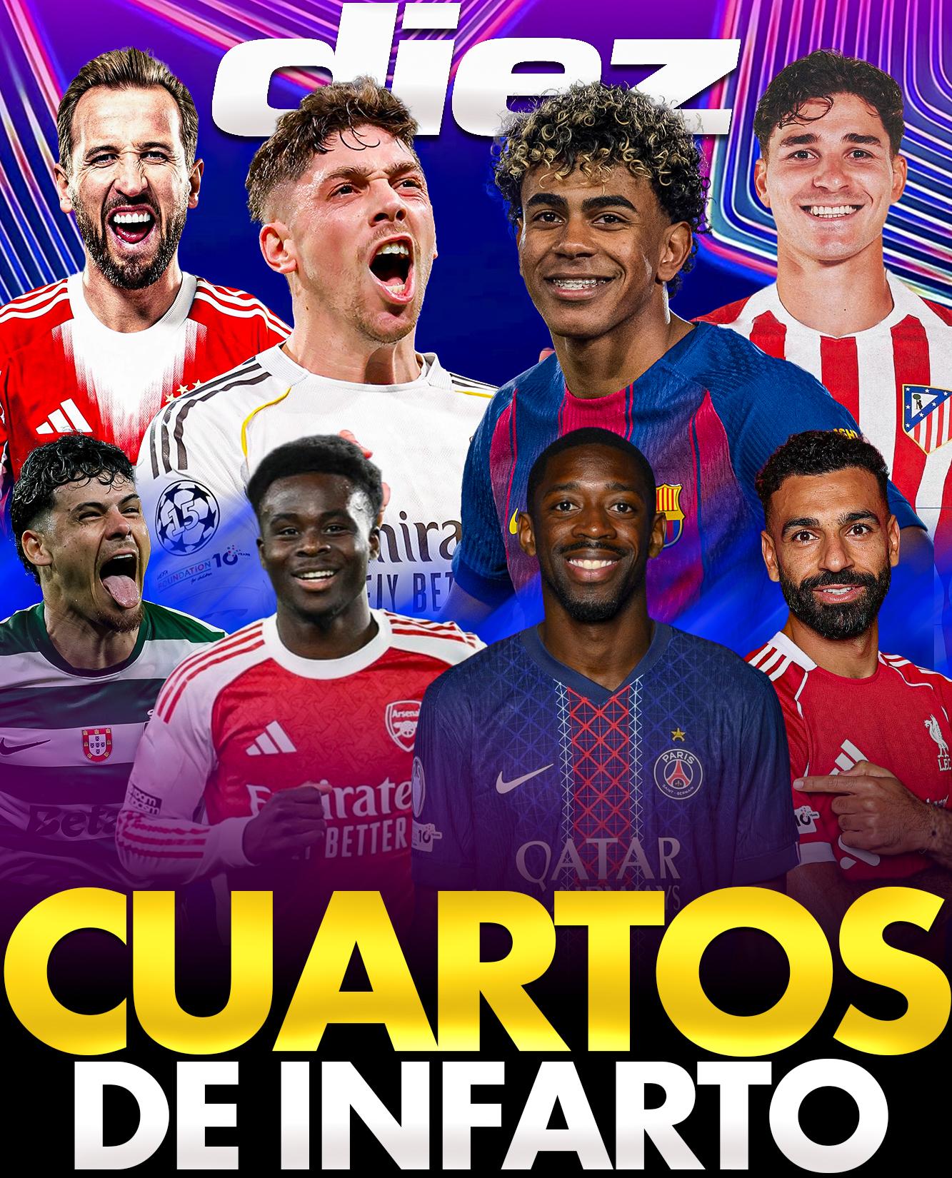 ¡Cuartos de final de infarto en la Champions League!