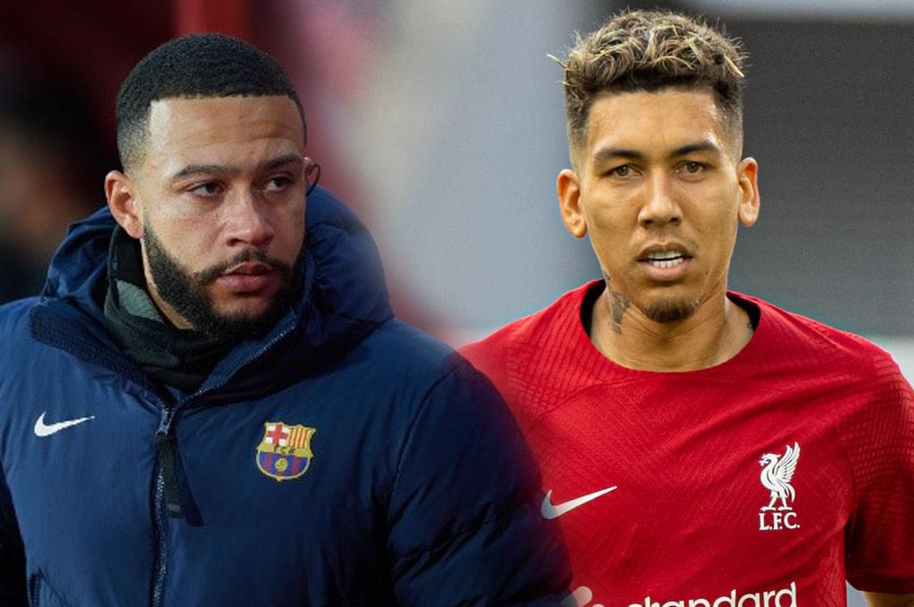 Memphis dejaría el Barcelona en enero y Firmino llegaría desde el Liverpool en su lugar.