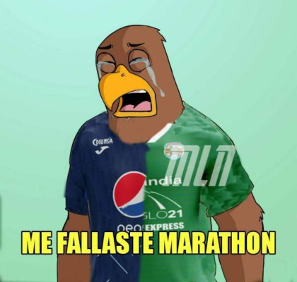 '¿En serio creías que ganarías en el Nacional?': los memes destruyen al Marathón tras caer ante Olimpia