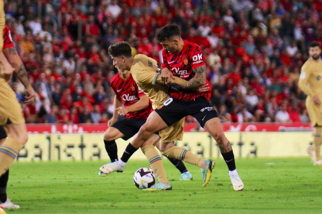 Lewandowski scored a great goal and Barcelona had already beaten Mallorca