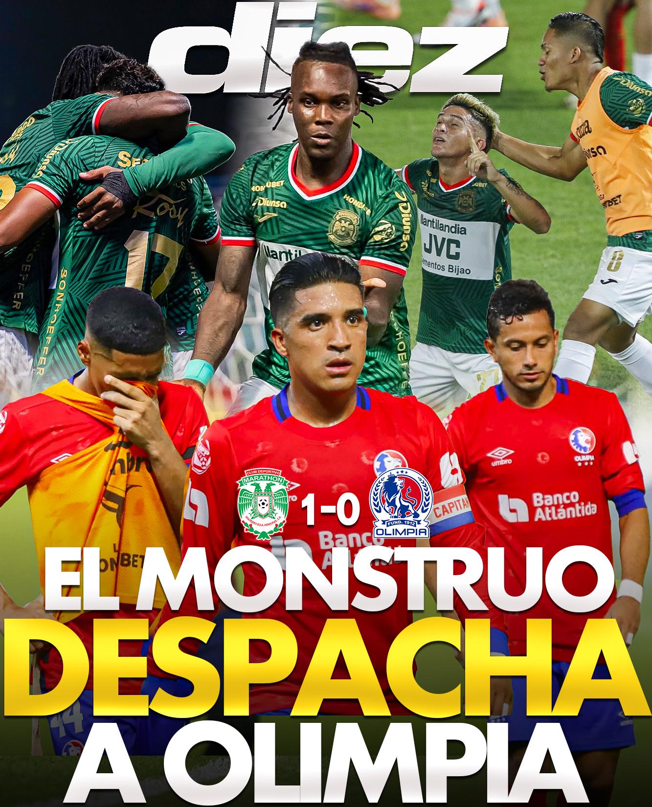 El Monstruo despacha a Olimpia