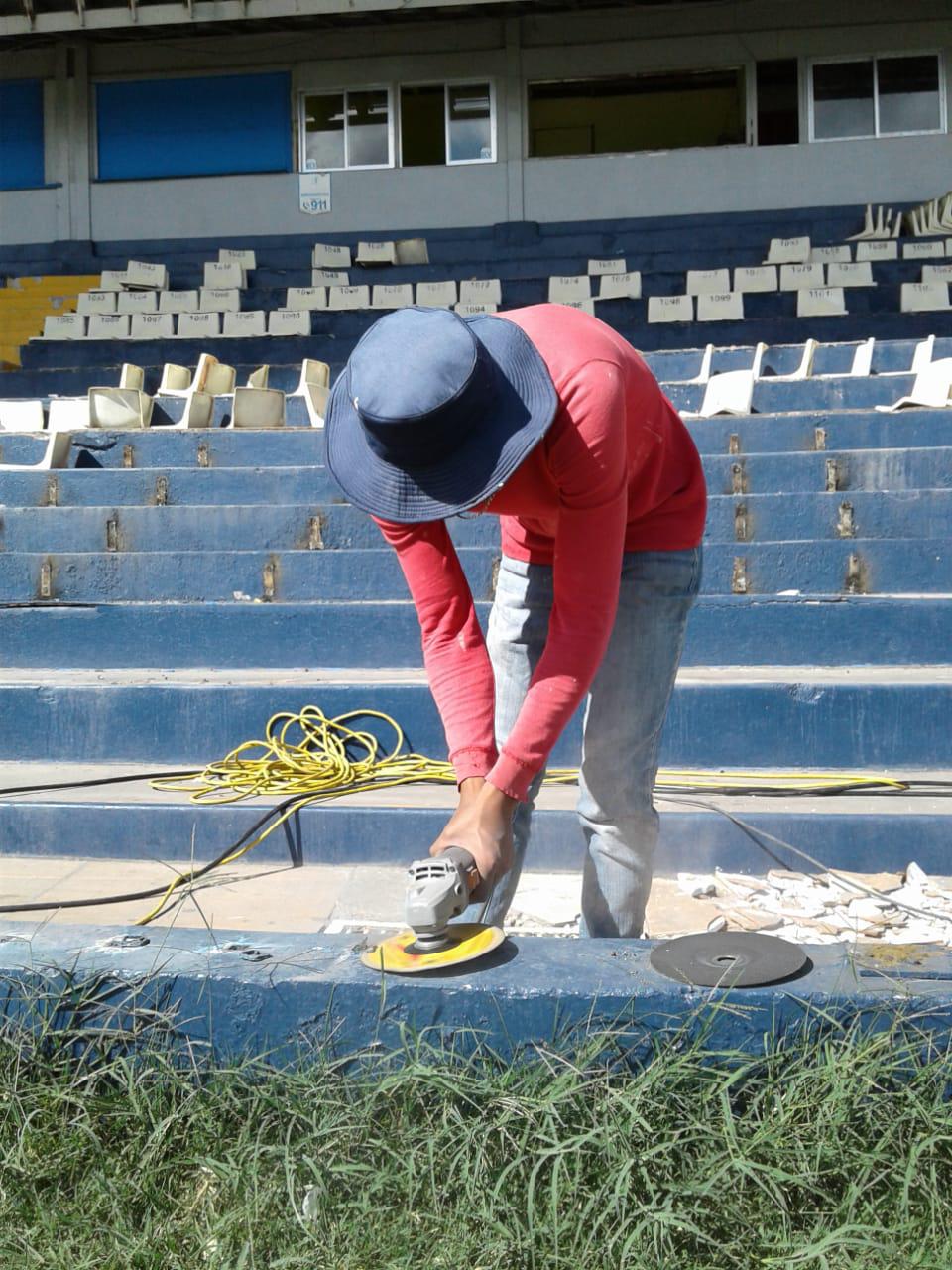 Maquillado y sin sillas: Así luce el estadio Nacional de Tegucigalpa previo a la toma de posesión de Xiomara Castro