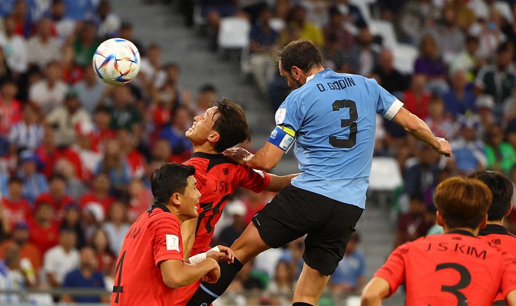 Uruguay stumbled against South Korea in the two teams' debut match at the 2022 World Cup in Qatar.