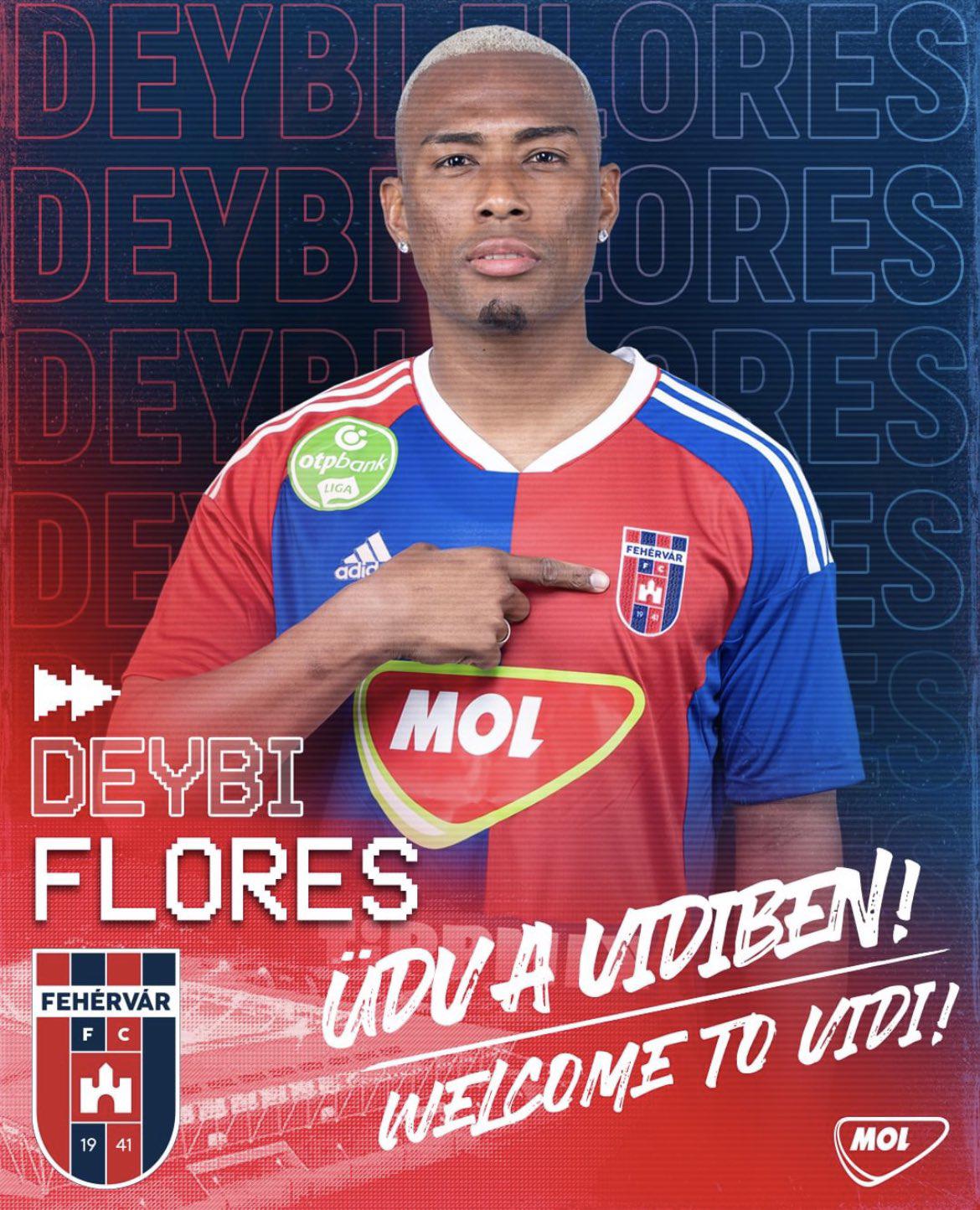This is how Fehérvár announced the signing of Honduran Deiby Flores.