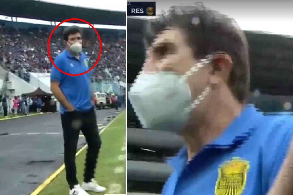 Se sintió acosado: La reacción de Héctor Vargas cuando una cámara lo enfocaba en el inicio del partido