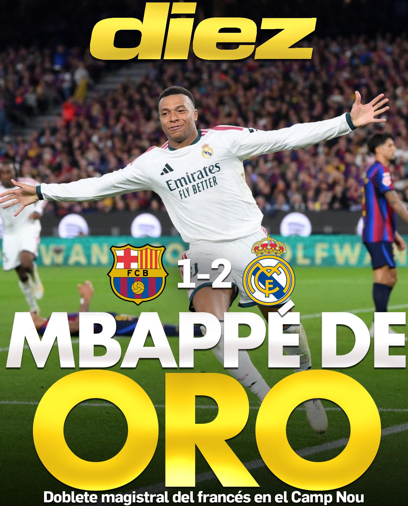 Mbappé de oro