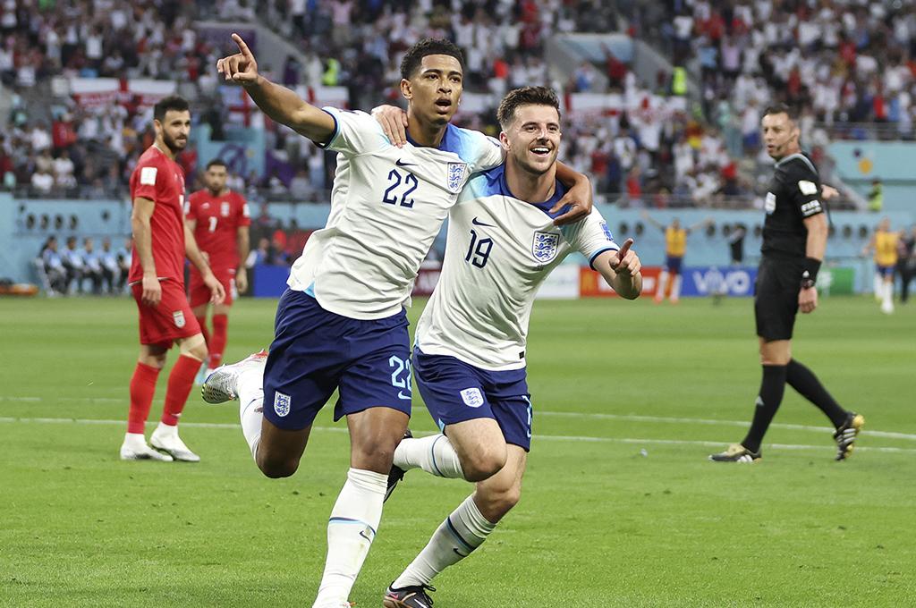 Inglaterra no le tuvo piedad a Irán y le receta contundente goleada en su debut en el Mundial de Qatar 2022