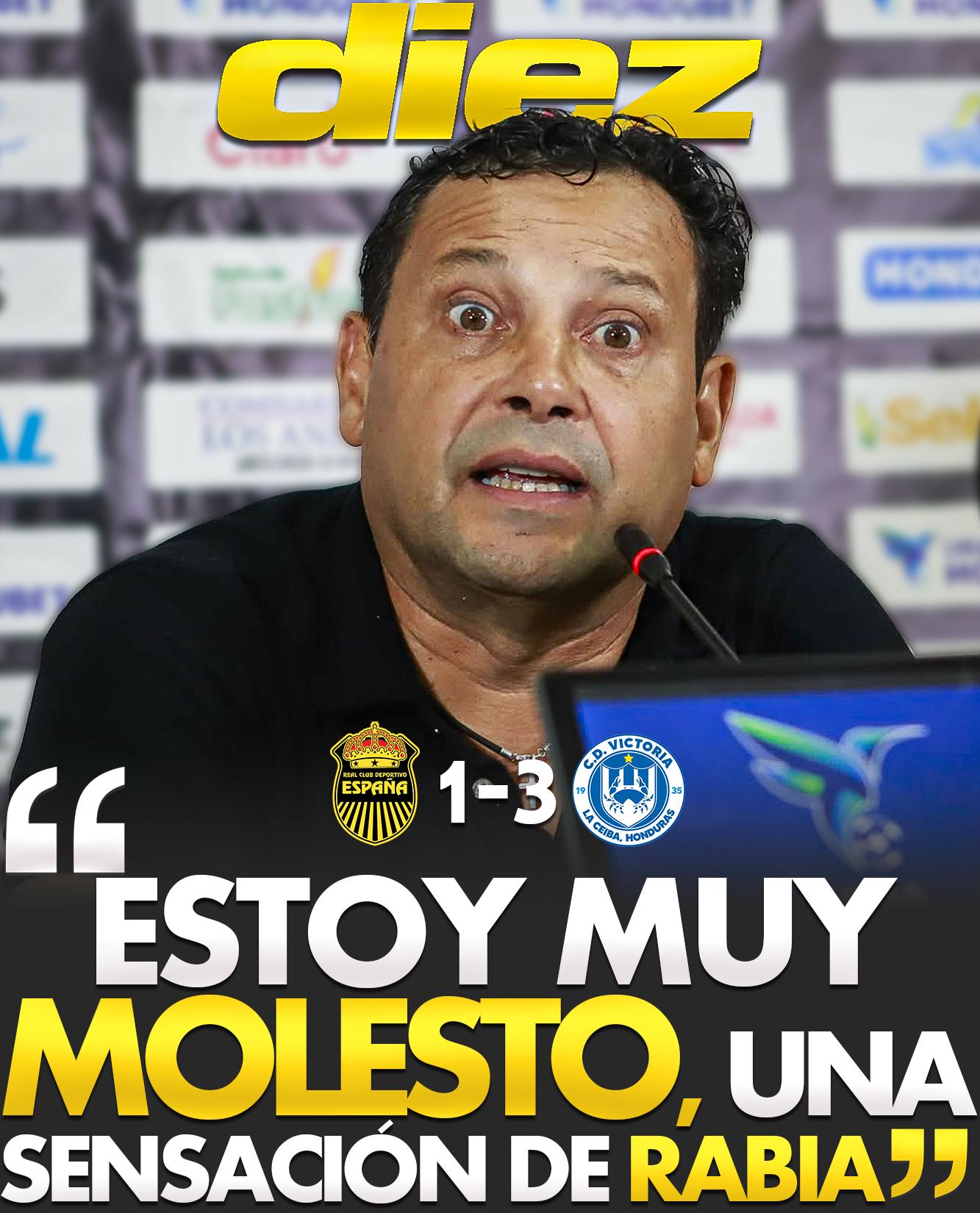 Real España se hunde y Jeaustin Campos reacciona: estoy muy molesto