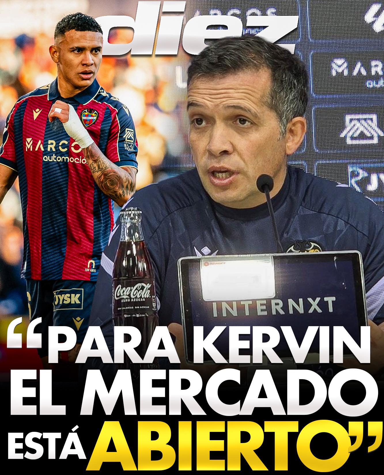 ¿Kervin Arriaga se va del Levante? El técnico lo revela