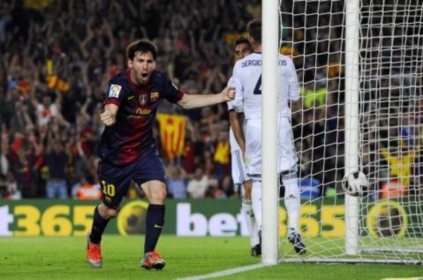 Los goles de Messi en el clásico de España