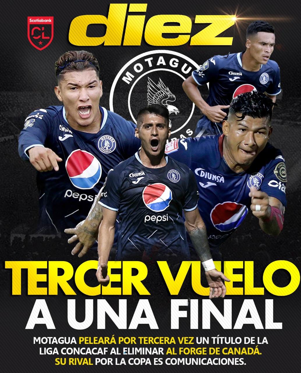 Motagua sufrió para eliminar al Forge FC en las semifinales de la Liga Concacaf