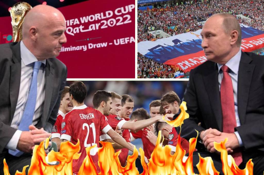 Por qué Rusia está fuera de la Copa del Mundo