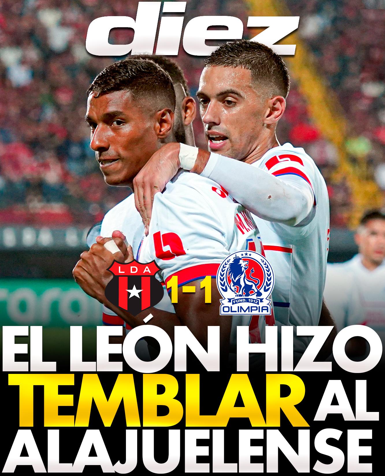 Copa Centroamericana: Olimpia hizo temblar al Alajuelense y saca un punto de oro en Costa Rica