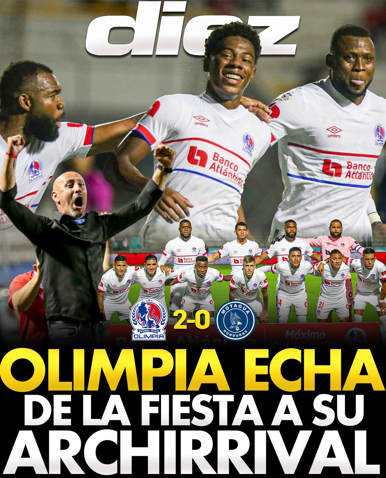 Olimpia saca de la fiesta a Motagua