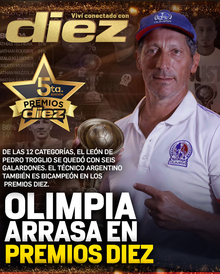 El León arrasó en la quinta edición de los Premios DIEZ en 2020.