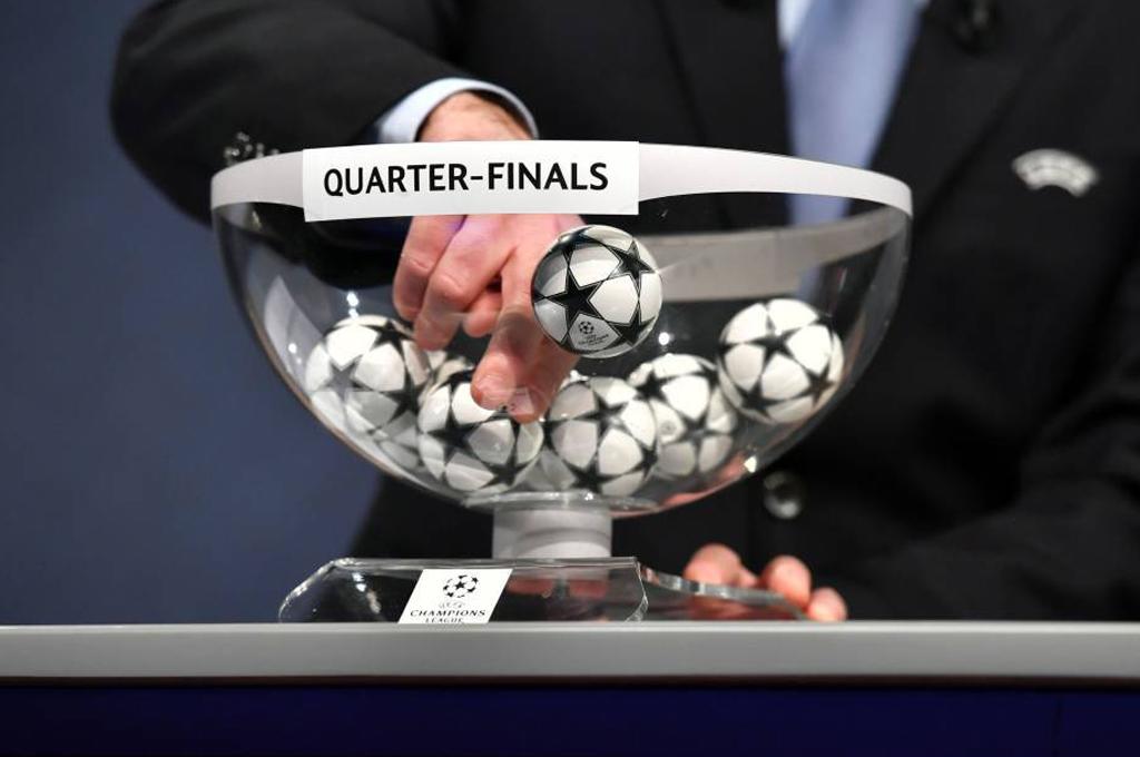 This Friday is the draw for the Champions League quarterfinals