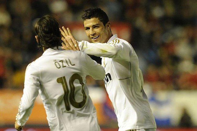 Ozil se convirtió en el mejor socio de Cristiano Ronaldo en el Real Madrid.