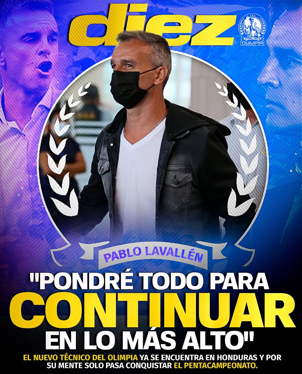 Portada Diario Diez/18 de enero: Pablo Lavallén llega a Honduras