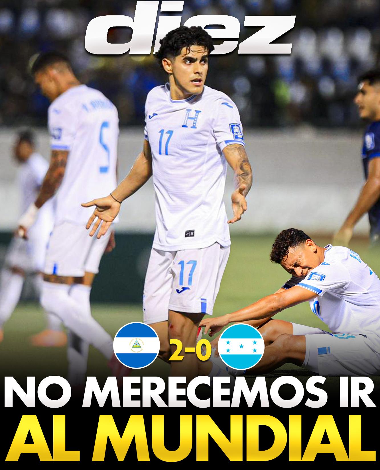 ¡Honduras muerde el polvo en Nicaragua y perdió la opción de clasificar al Mundial!