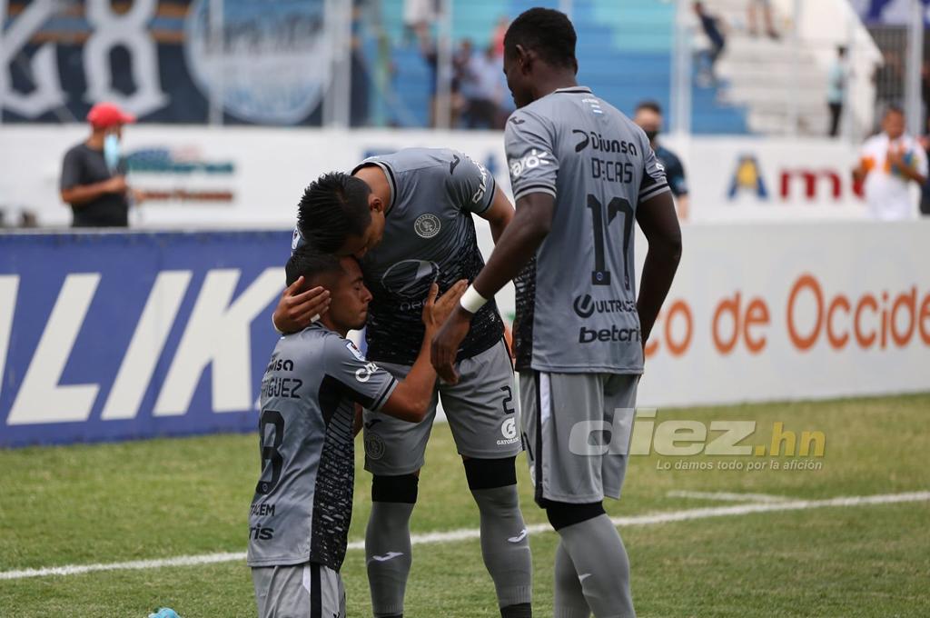 Motagua subió hasta el segundo lugar tras golear a Marathón en Tegucigalpa. (Foto David Romero)
