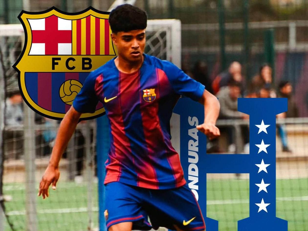 Futbolista hondureño sorprende y se despide del Barcelona: "Ha sido un orgullo"