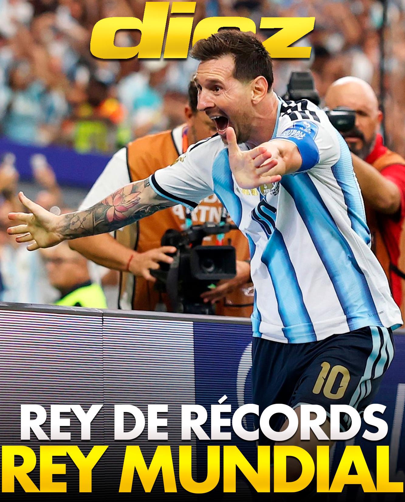 Messi: ¡Rey de récords, Rey Mundial!
