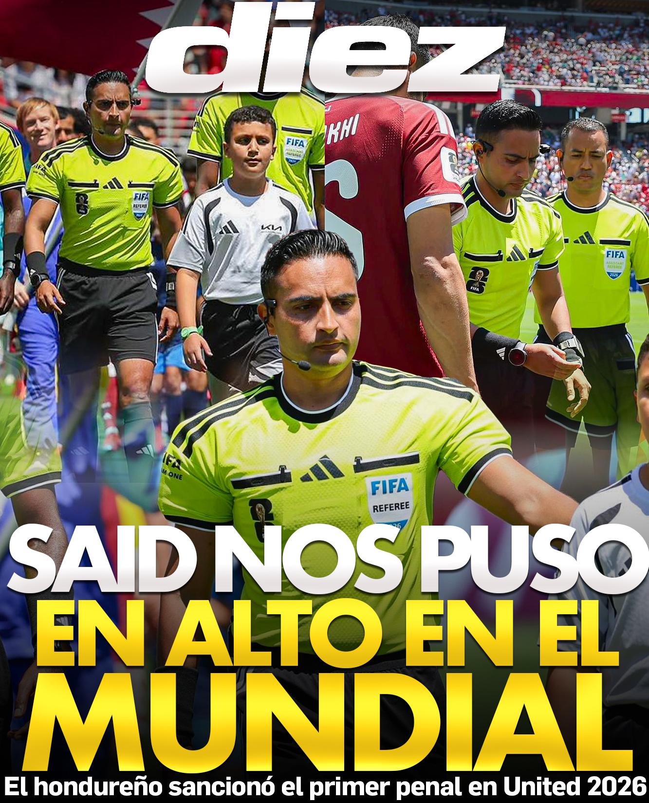 Said nos puso en alto en el Mundial
