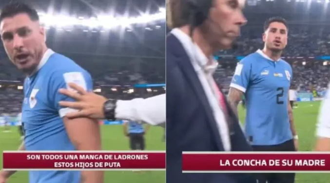 José María Giménez explotó contra la FIFA tras la eliminación de Uruguay en Qatar-2022.