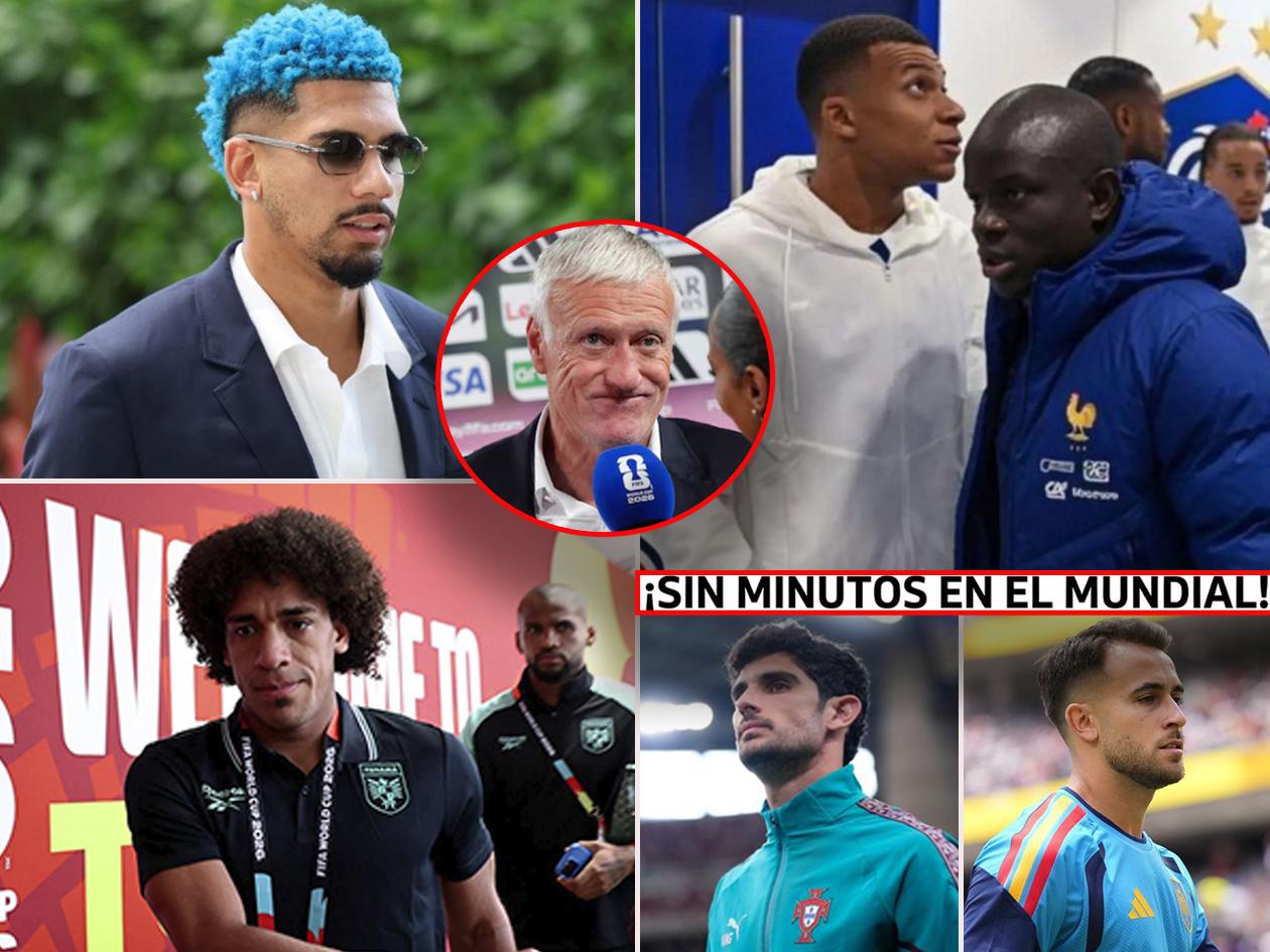 Los olvidados del Mundial 2026: Figuras convocadas que no sumaron minutos en el campo