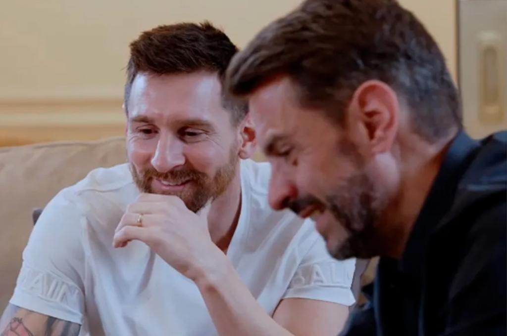 Pablo Giralt tuvo la oportunidad de charlar personalmente con Leo Messi.