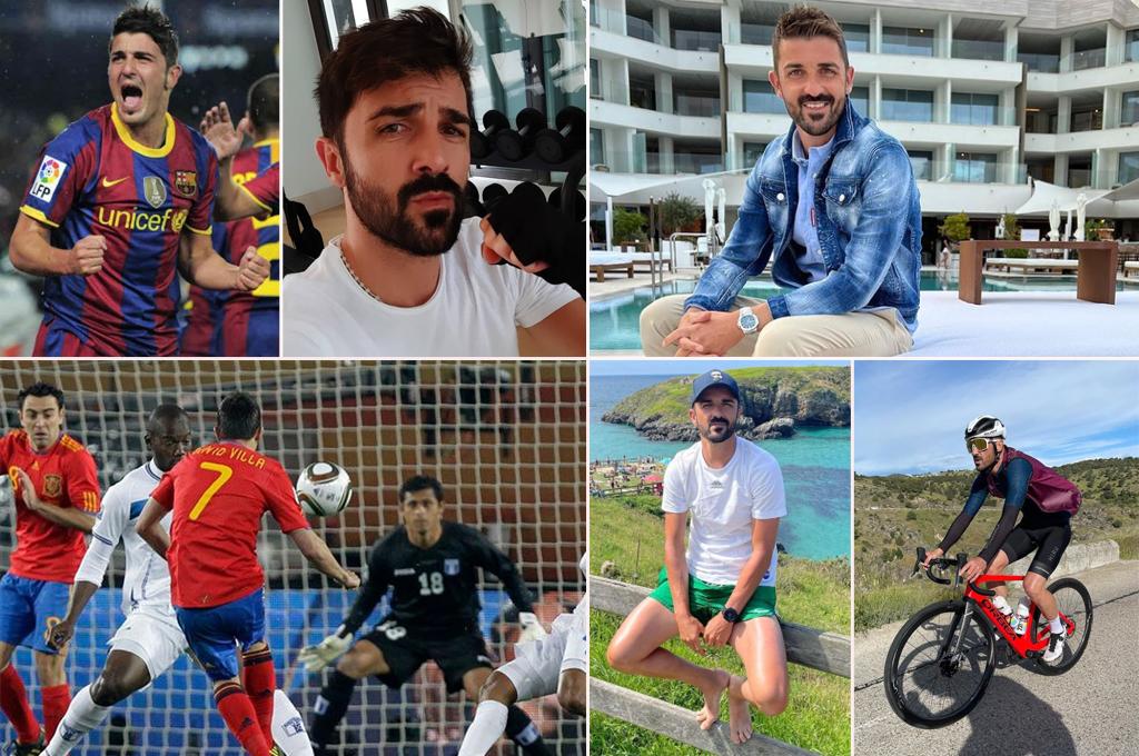 Fue figura en Barcelona y le marcó doblete a Honduras: así es la nueva vida de David Villa a sus 40 años