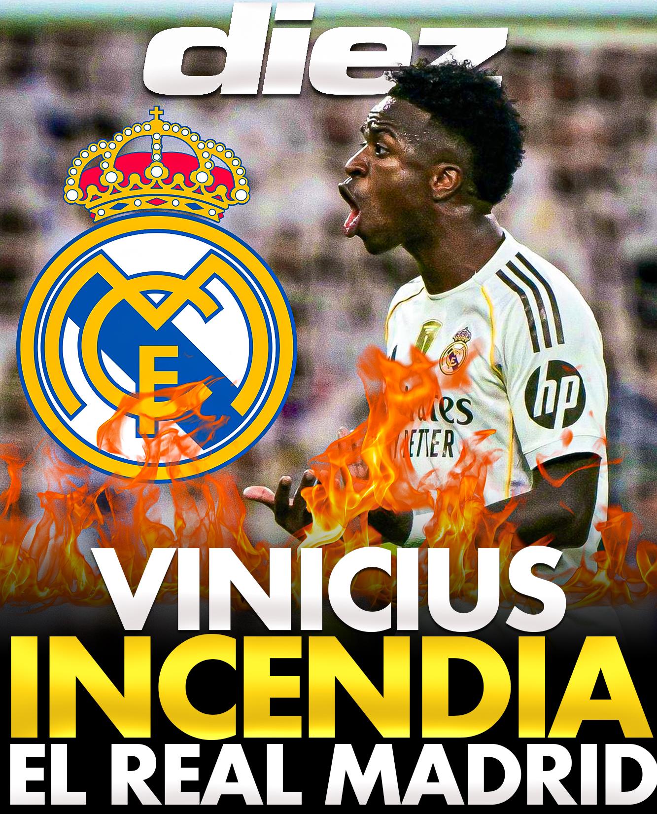 Vinicius Júnior incendia el Real Madrid