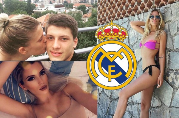Así es Andjela Manitasevic, la sensual novia de Luka Jovic, el nuevo fichaje del Real Madrid